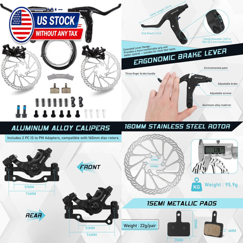 Mountain bike disc brake - bike,