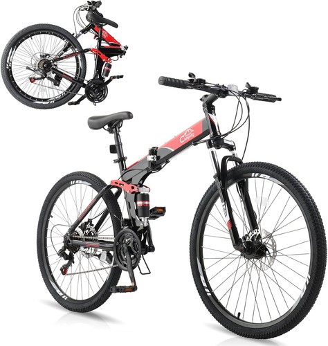 Folding mountain bike speed - folding,
