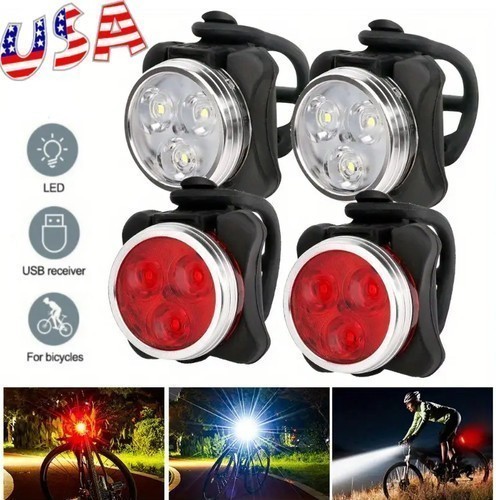 Mountain bike lights - 4x,