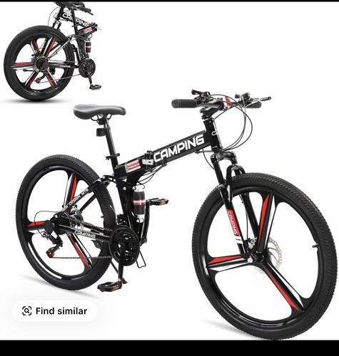 Folding mountain bike in - bike, 26