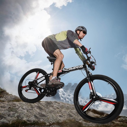 Folding mountain bike 21 - mountain,